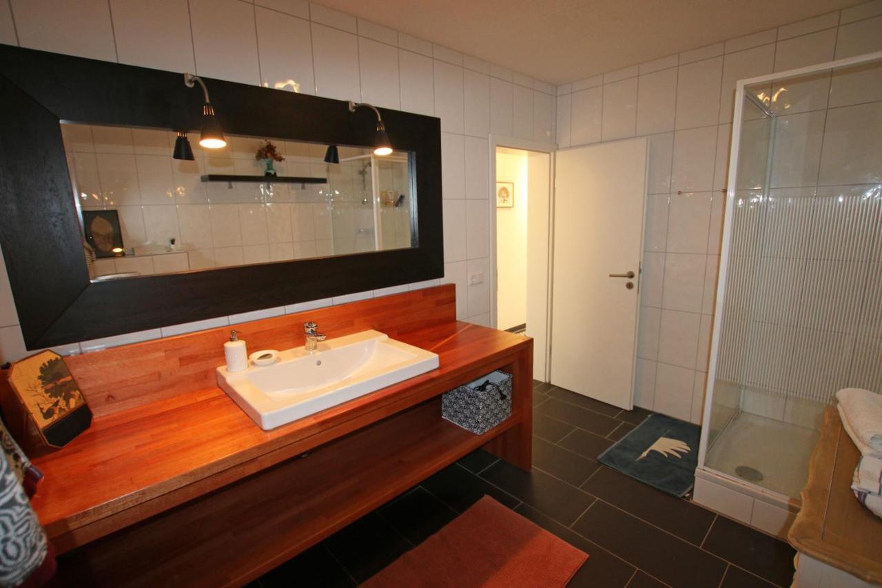 Hunsrueck Valley View Apartment With Cedar Sauna Bruschied Exterior photo