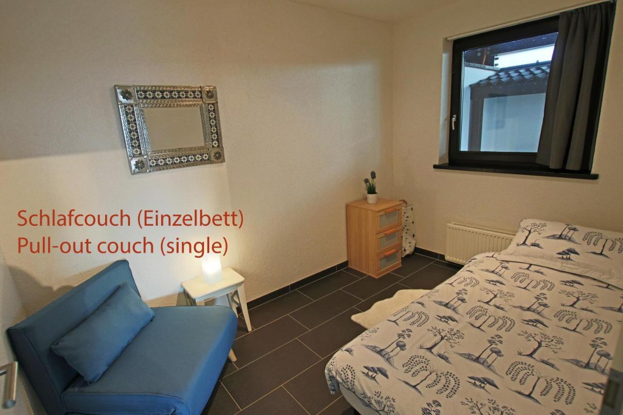 Hunsrueck Valley View Apartment With Cedar Sauna Bruschied Exterior photo